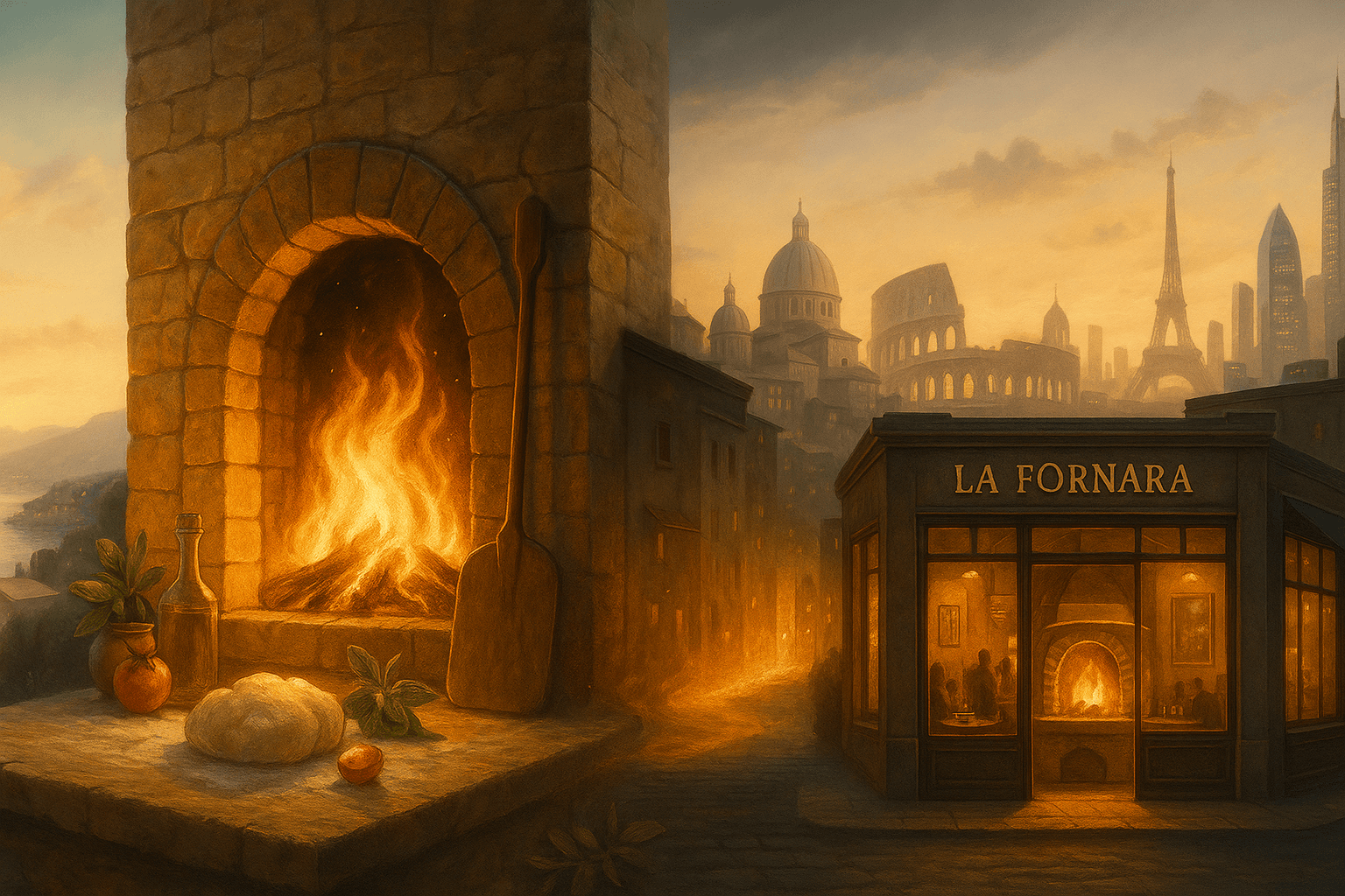 La Fornara restaurant journey from Amalfi to Naples