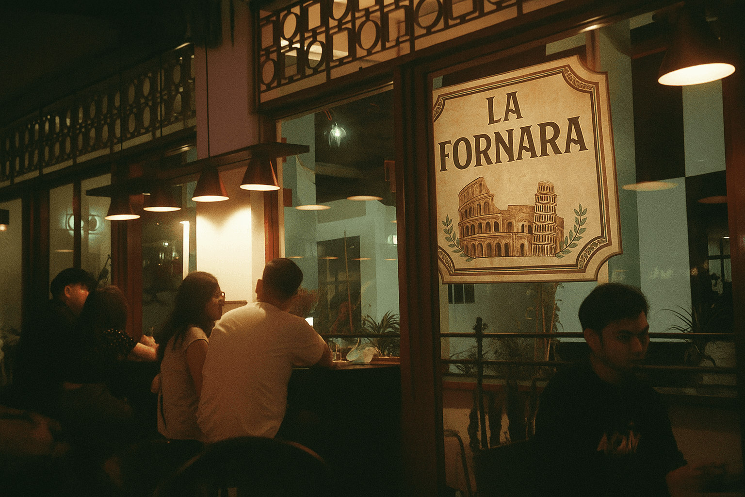 Hand adding fresh cheese to authentic Italian pizza